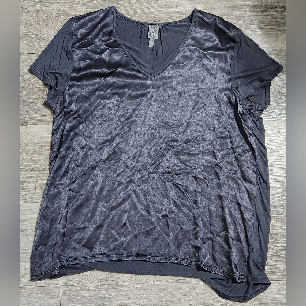 XCVI  Cyrus V-Neck Top T-shirt Size  L